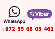 WhatsApp - +972-55-660-54-62